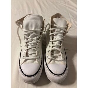 Converse Chuck Taylor All Star Lift Platform Women 7.5 White  High Top 560846F